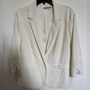 Elegant Cream Blazer